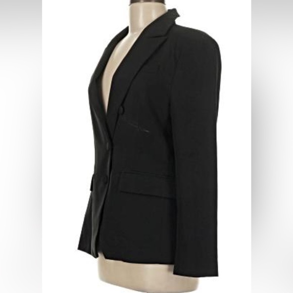 NWT Revamped Elegant Black Blazer - Picture 3 of 6